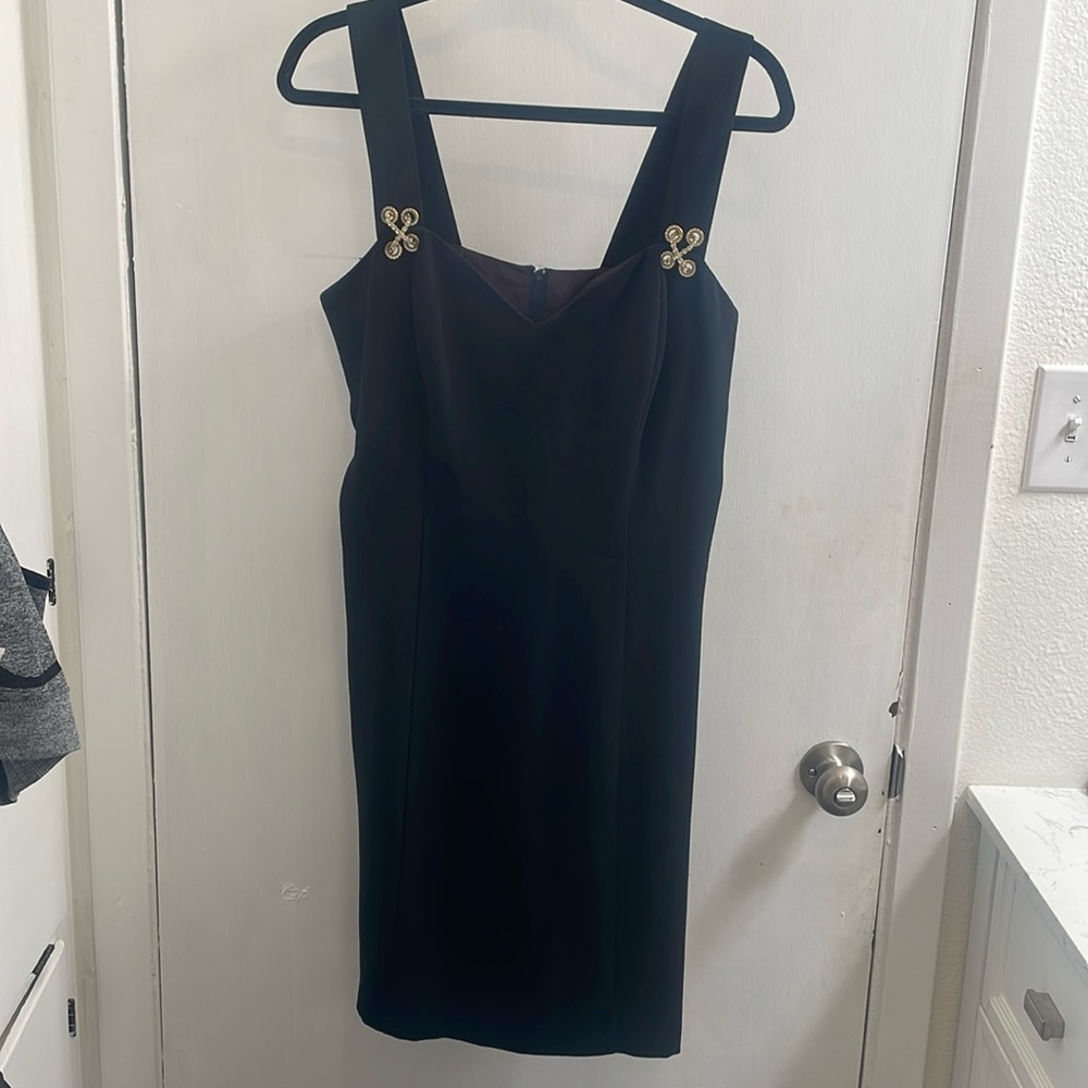 CDC evening black dress size 14